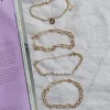 Princess Polly Love &Amp; Let Go Bracelet Set   Gold New