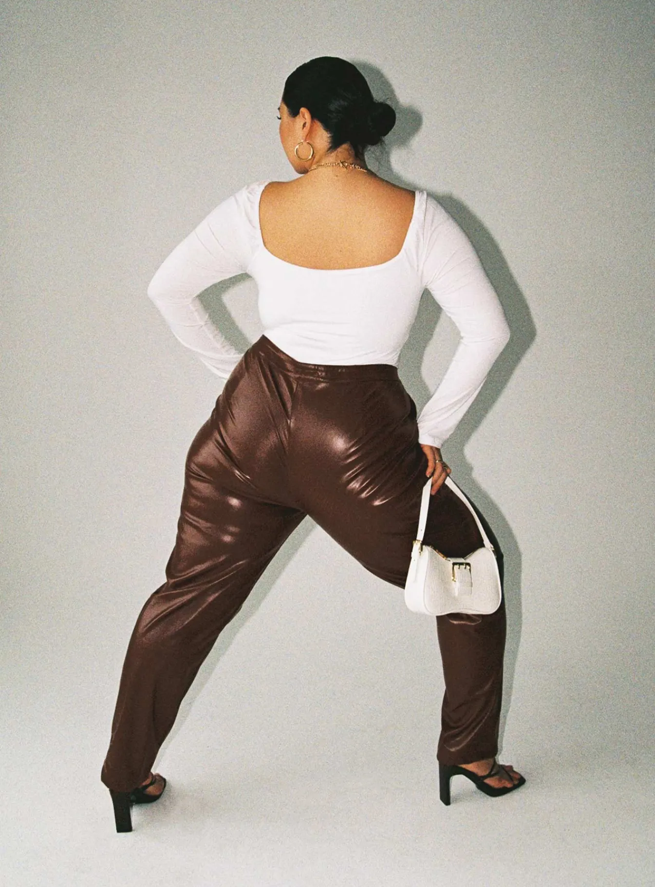 Princess Polly Love Club Pantscurve Brown Cheap