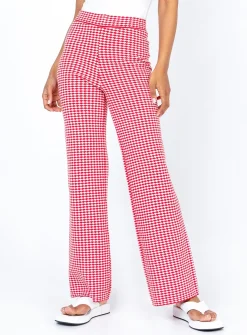Princess Polly Love Galore Pants  Red/White Online