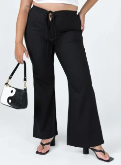 Princess Polly Lovey Pantscurve   Black Cheap