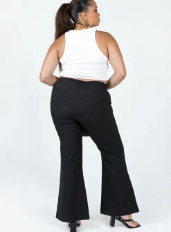 Princess Polly Lovey Pantscurve   Black Cheap