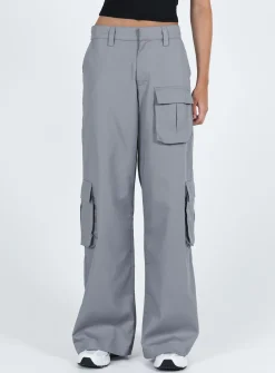 Princess Polly Lovis Trouser  Grey Cheap