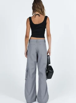 Princess Polly Lovis Trouser  Grey Cheap