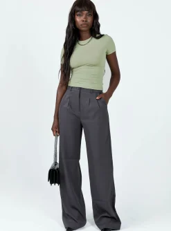 Princess Polly Lowell Top  Green Best