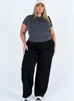 Princess Polly Lowell Topcurve   Grey Sale