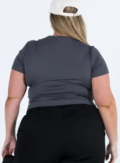 Princess Polly Lowell Topcurve   Grey Sale