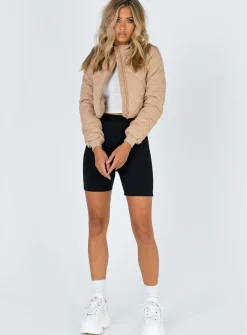 Princess Polly Lucia Jacket   Beige Cheap
