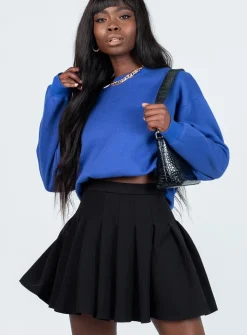 Princess Polly Lucid Mini Skirt  Black Cheap