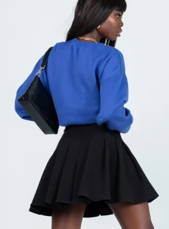 Princess Polly Lucid Mini Skirt  Black Cheap