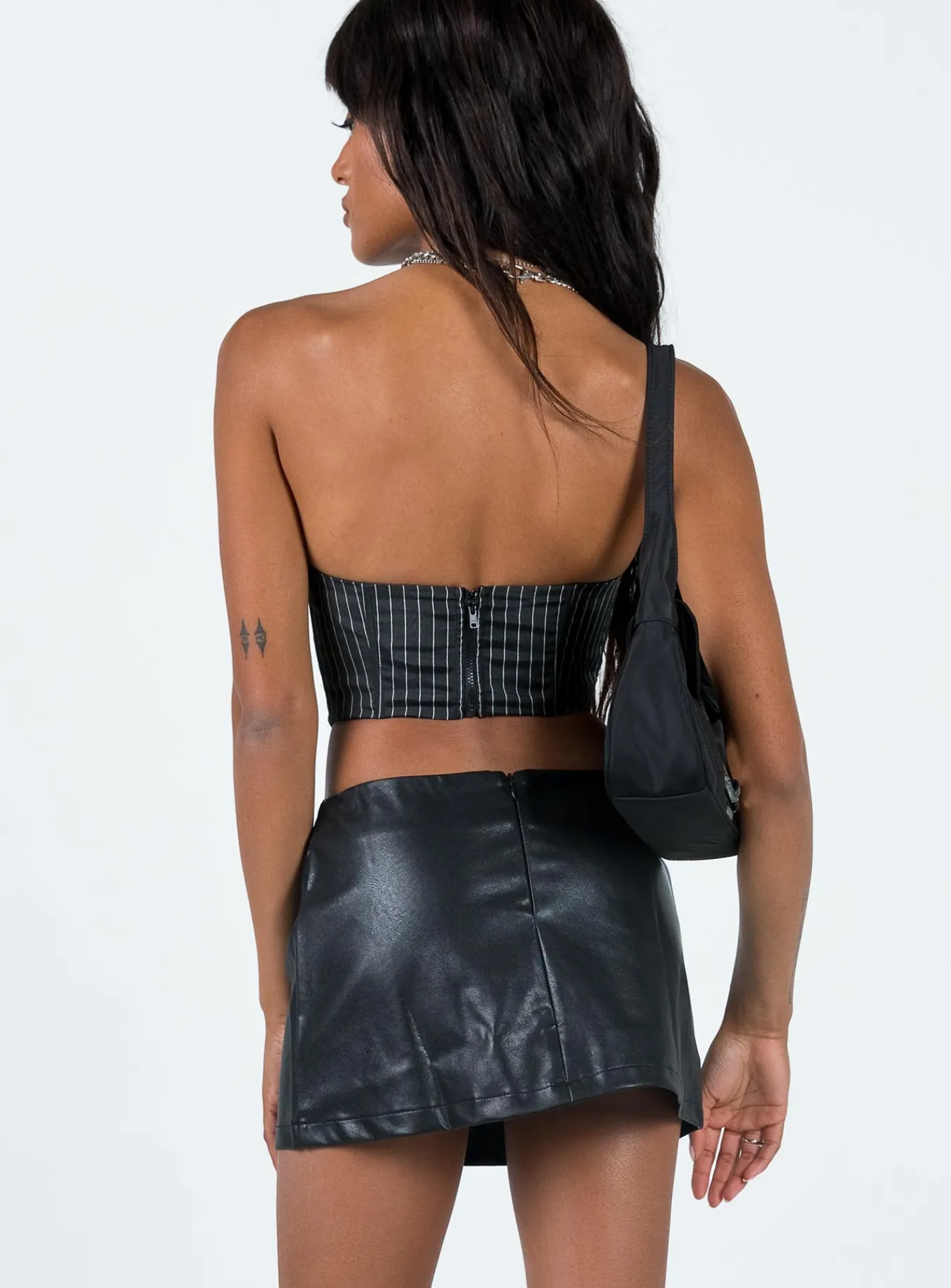 Princess Polly Lupton Pu Mini Skirt Black Store