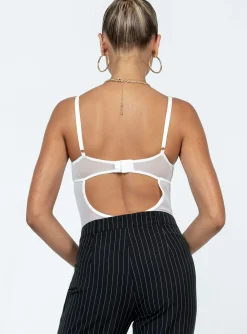Princess Polly Lutana Bodysuit  White Online
