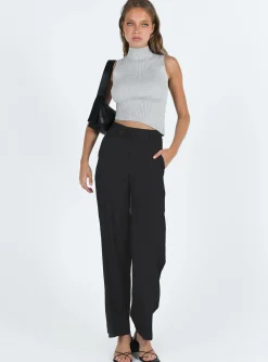 Princess Polly Luttrell Top  Grey Cheap