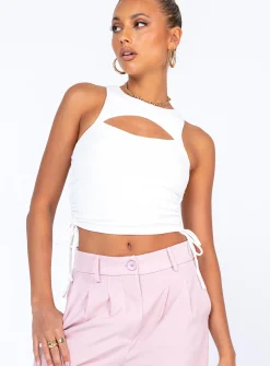 Princess Polly Lynlee Top White Store