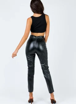 Princess Polly Lyra Pants Black Cheap