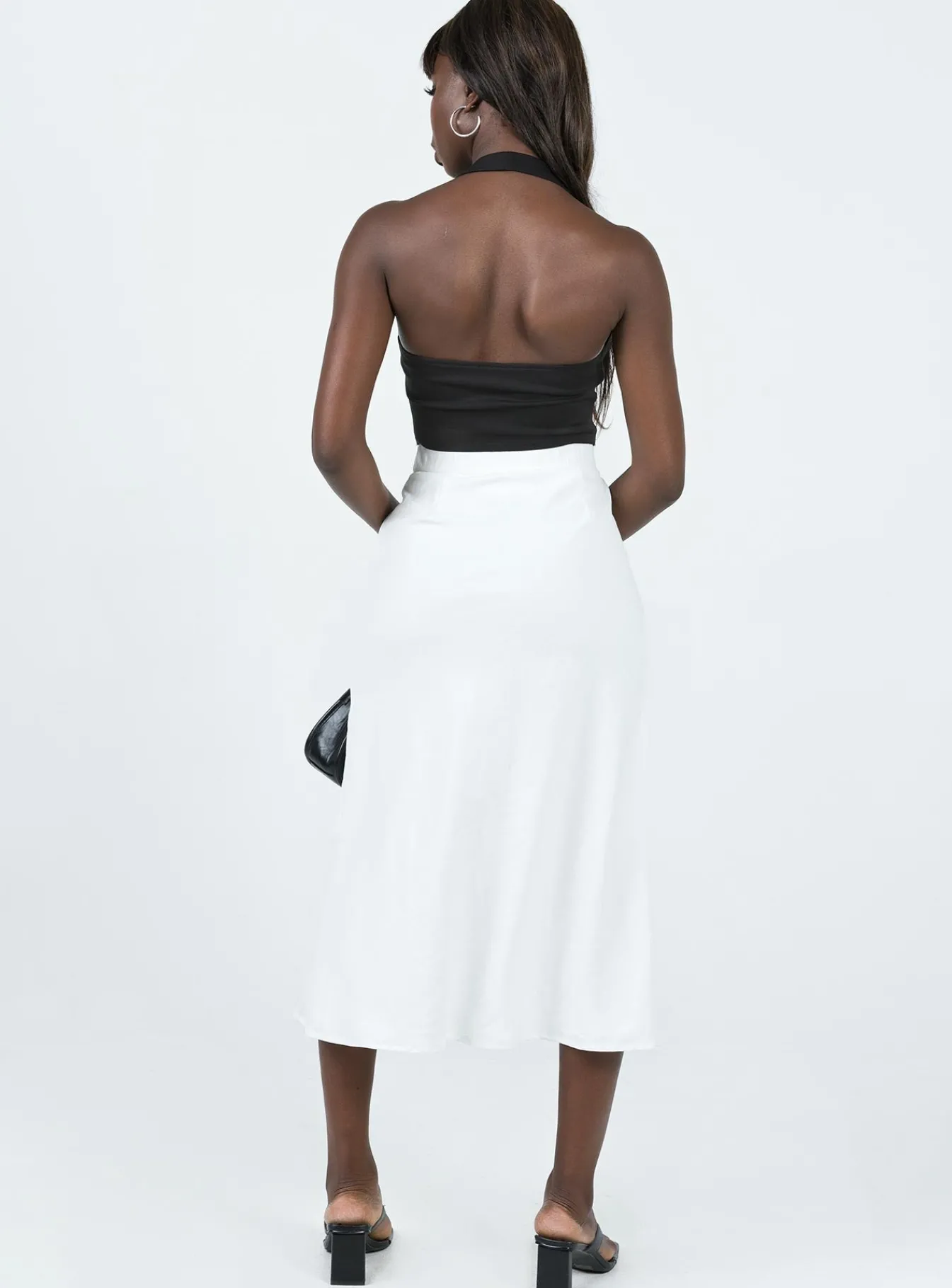 Princess Polly Mabel Midi Skirt White Best