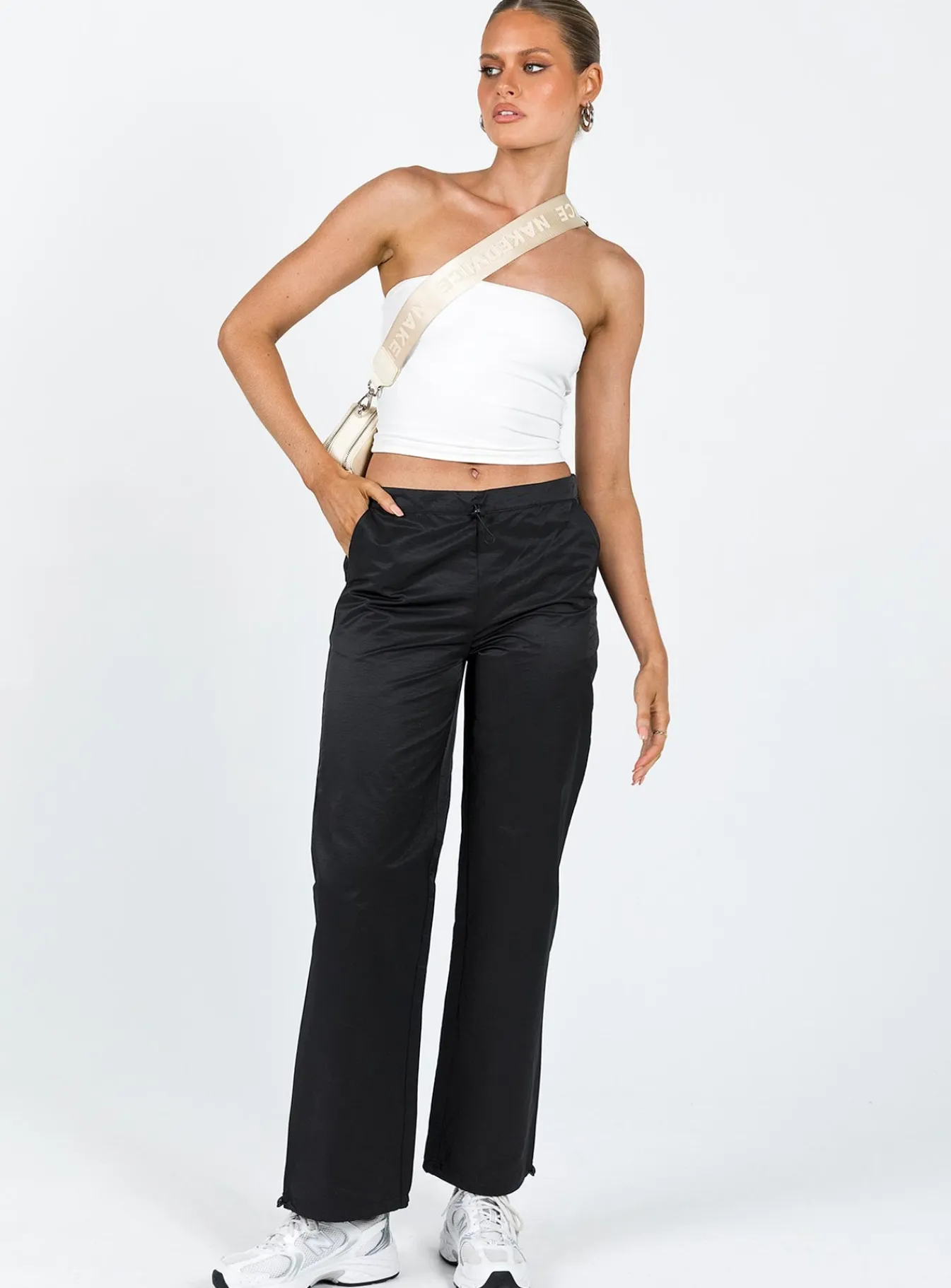 Princess Polly Macmillan Pants Black Cheap