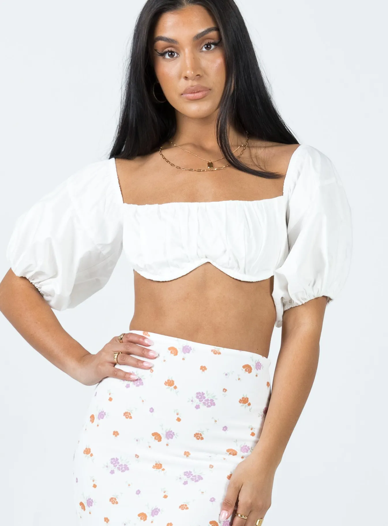 Princess Polly Made In Heaven Top White Shop