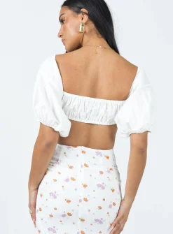 Princess Polly Made In Heaven Top White Shop