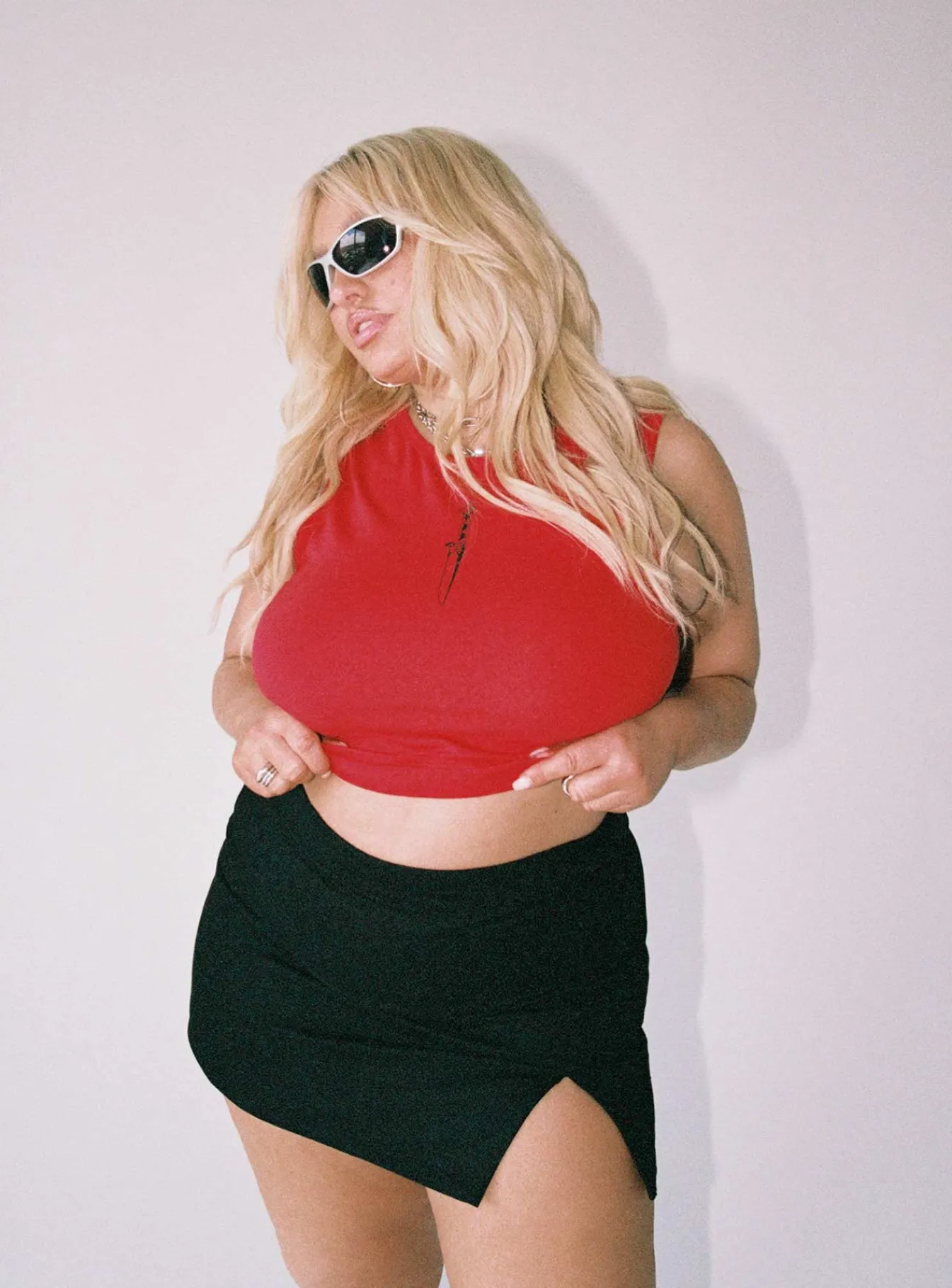 Princess Polly Madison Mini Skirtcurve Black New