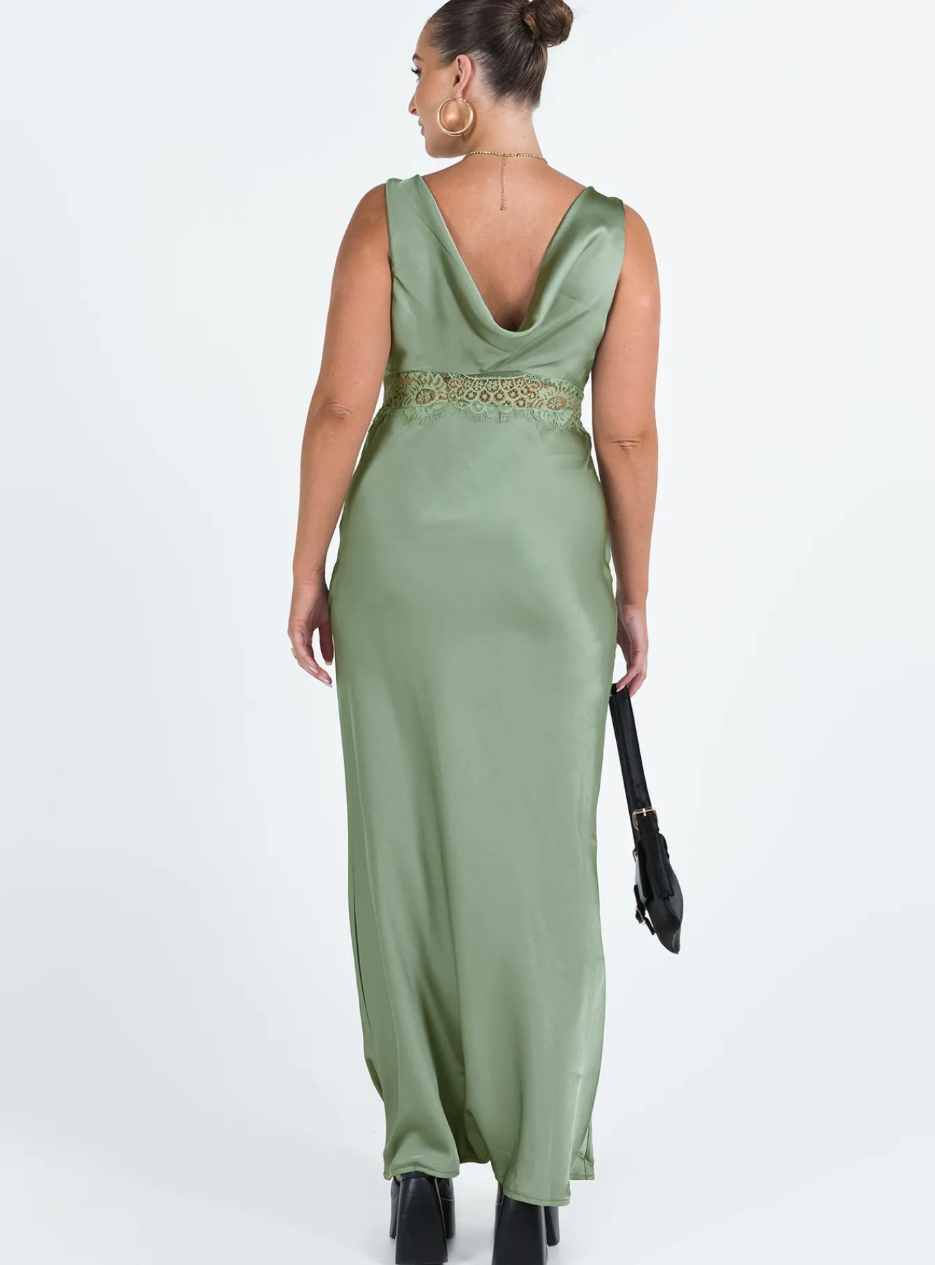 Princess Polly Madon Maxi Dress Sage Discount