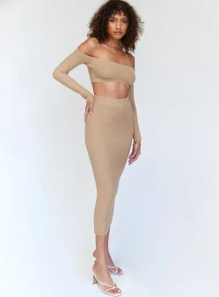 Princess Polly Mae Set  Brown Hot