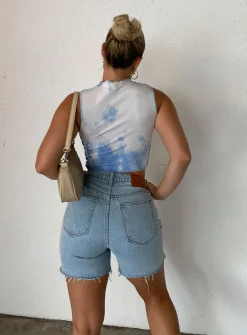 Princess Polly Maggieshorts Denim Online