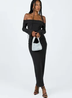 Princess Polly Maida Maxi Dress  Black Best Sale
