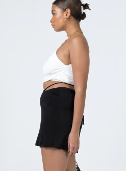 Princess Polly Maisie Mini Skirt  Black Shop