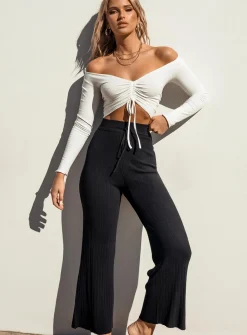 Princess Polly Majid Pants  Black Flash Sale
