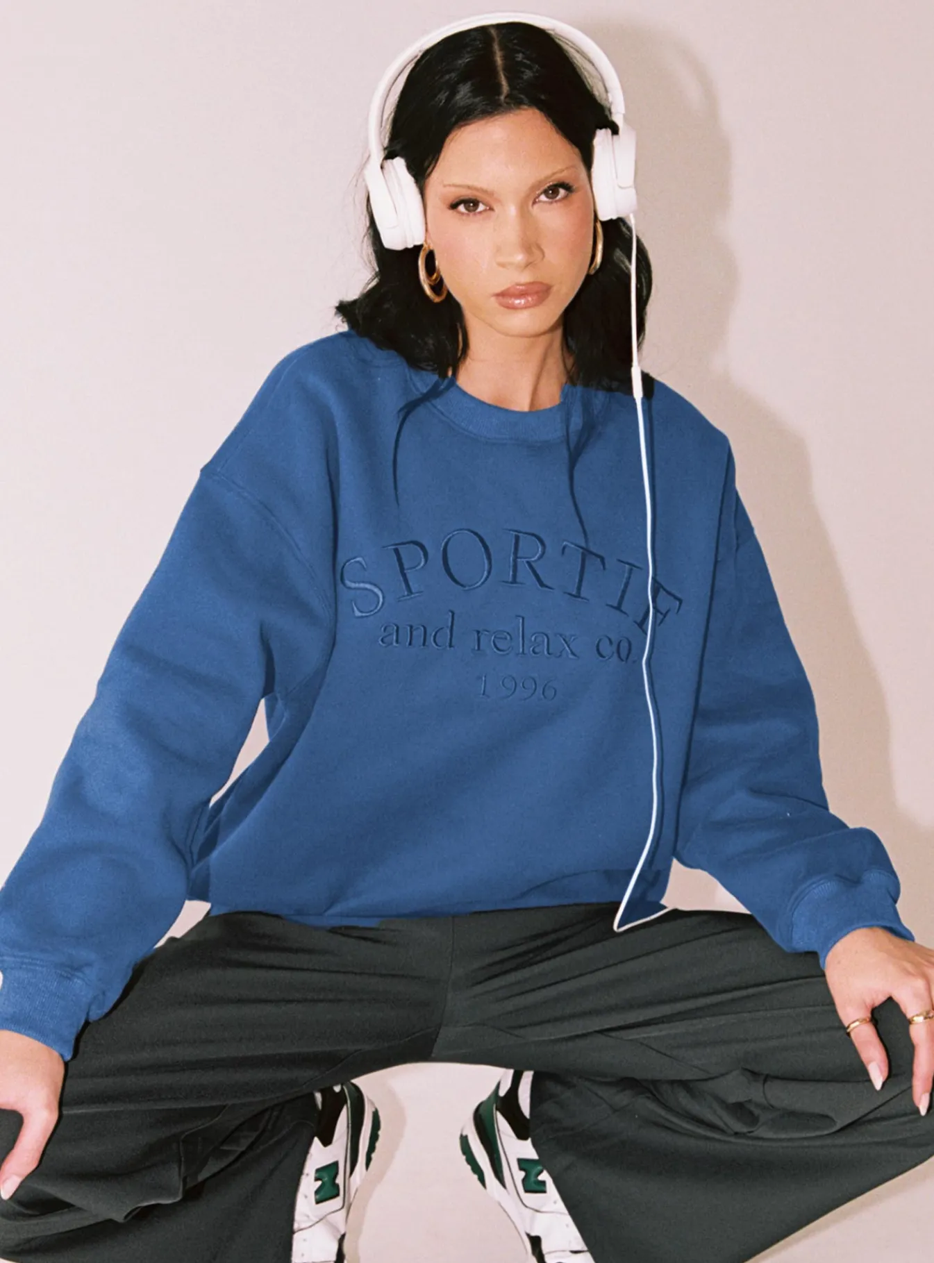 Princess Polly Major League Sweatshirt Navy Fashion