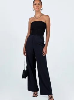 Princess Polly Makena Strapless Bodysuit  Black Discount