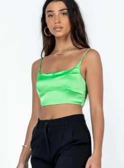 Princess Polly Makenzie Top Green Fashion