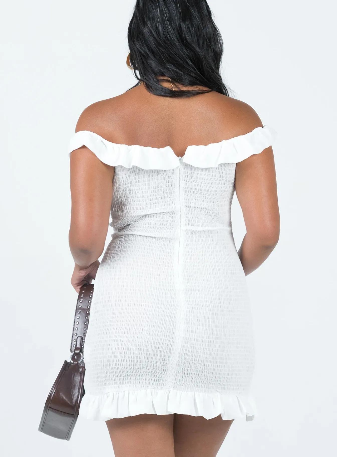 Princess Polly Maleah Mini Dress White Best Sale