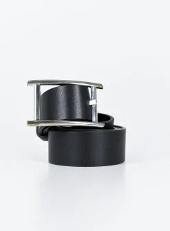Princess Polly Maluma Belt  Black / Silver New