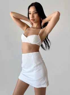Princess Polly Manhattan Set  White Flash Sale