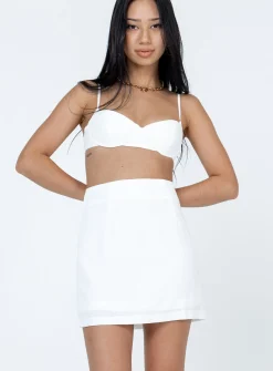 Princess Polly Manhattan Set  White Flash Sale