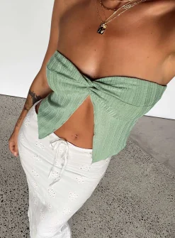 Princess Polly Mani Top  Green Online