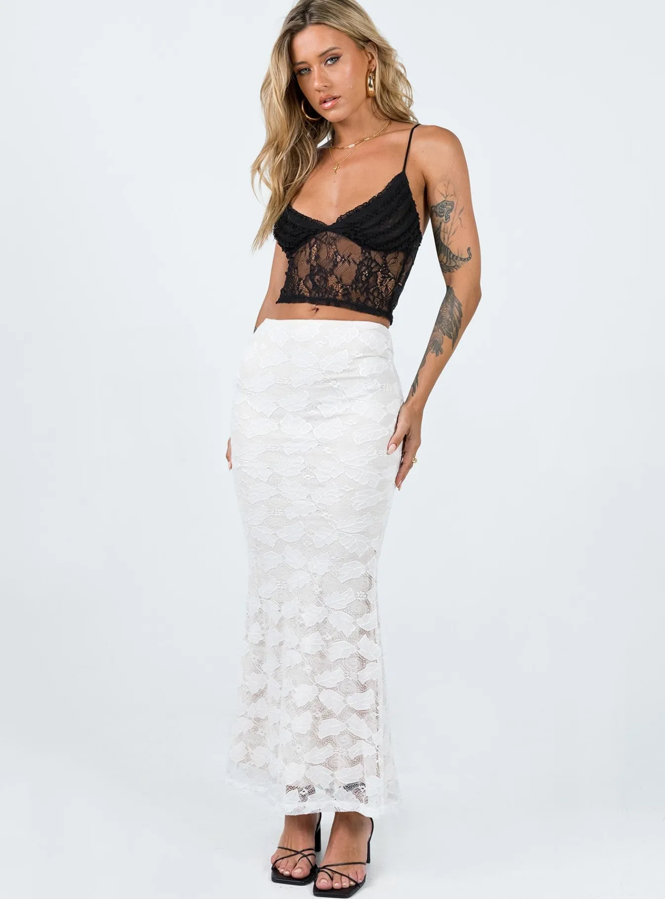 Princess Polly Marcella Top Black Store