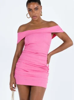 Princess Polly Marcia Mini Dress Pink Flash Sale