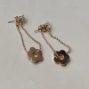 Princess Polly Margaux Earrings  Gold New