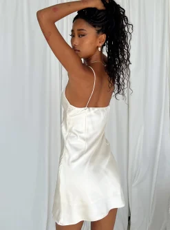 Princess Polly Marilyn Mini Dress Champagne Flash Sale