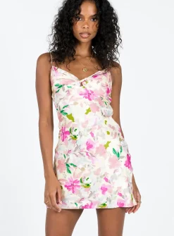 Princess Polly Marilyn Mini Dress Floral  Multi Hot
