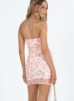 Princess Polly Marlow Mini Dress  Multi Floral Flash Sale