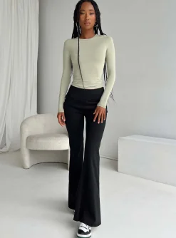 Princess Polly Marshall Pants Black Sale