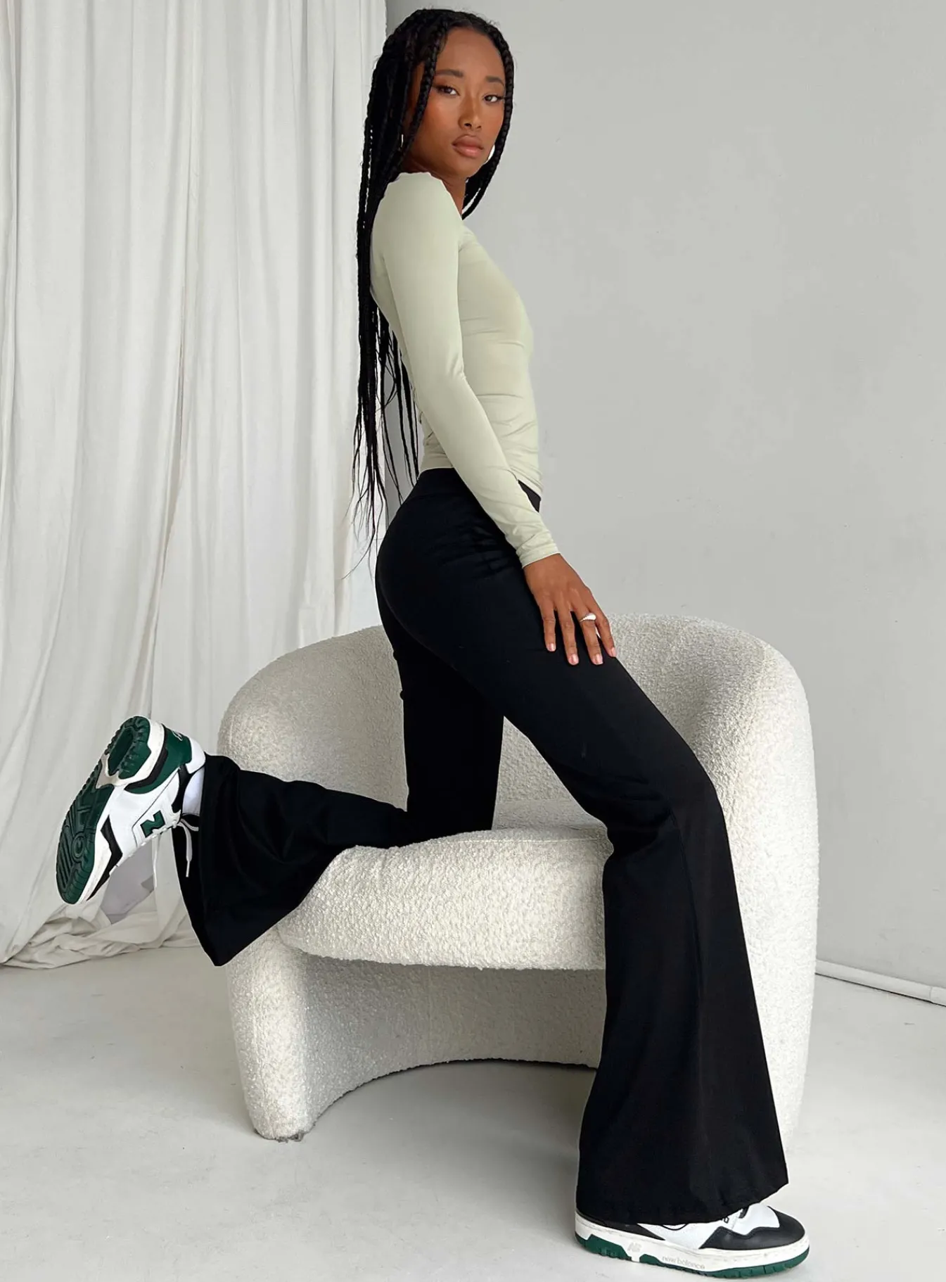 Princess Polly Marshall Pants Black Sale