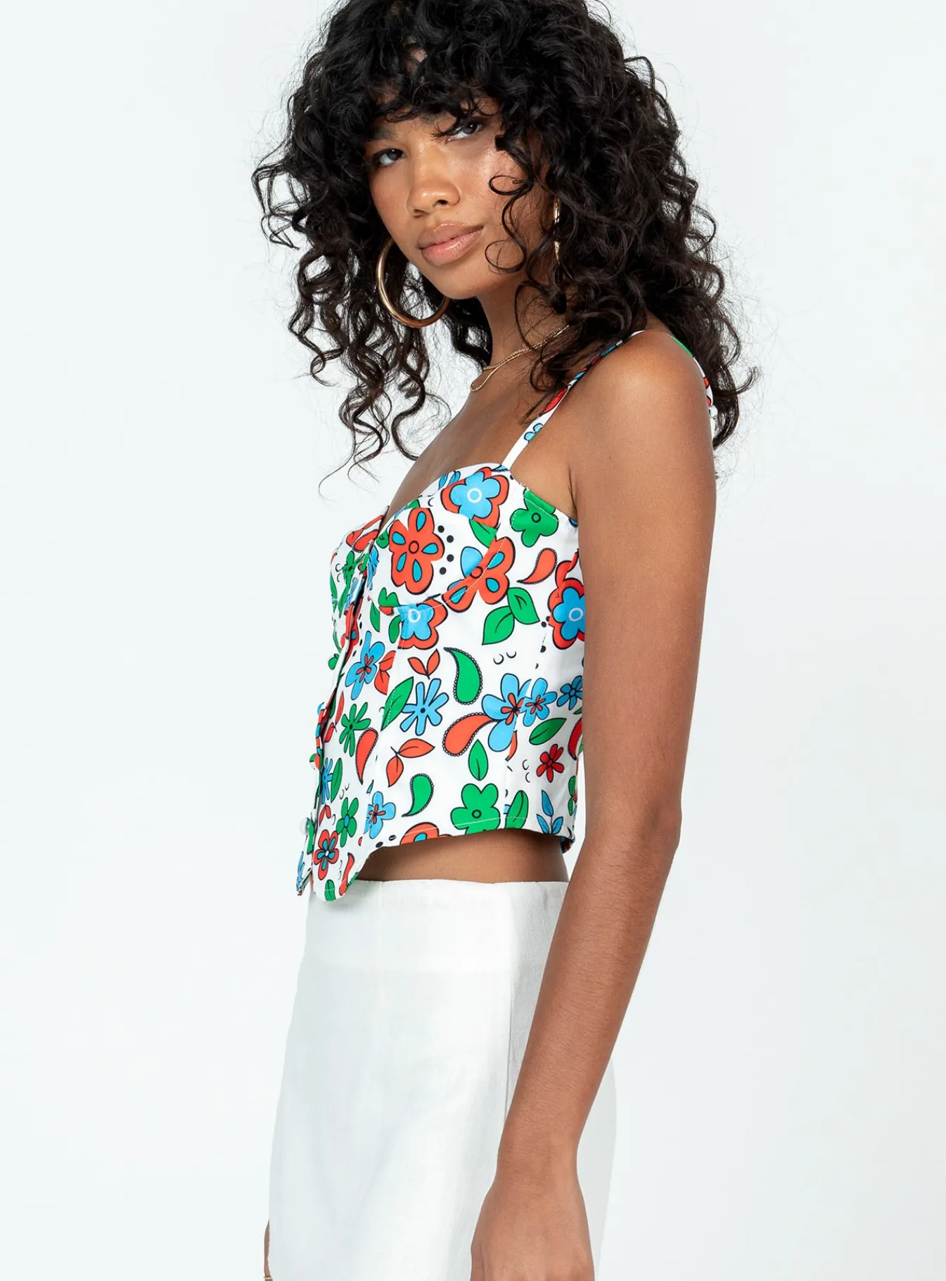 Princess Polly Materson Top Multi Cheap