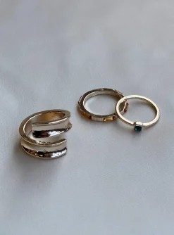 Princess Polly Mathea Ring Pack  Gold Flash Sale