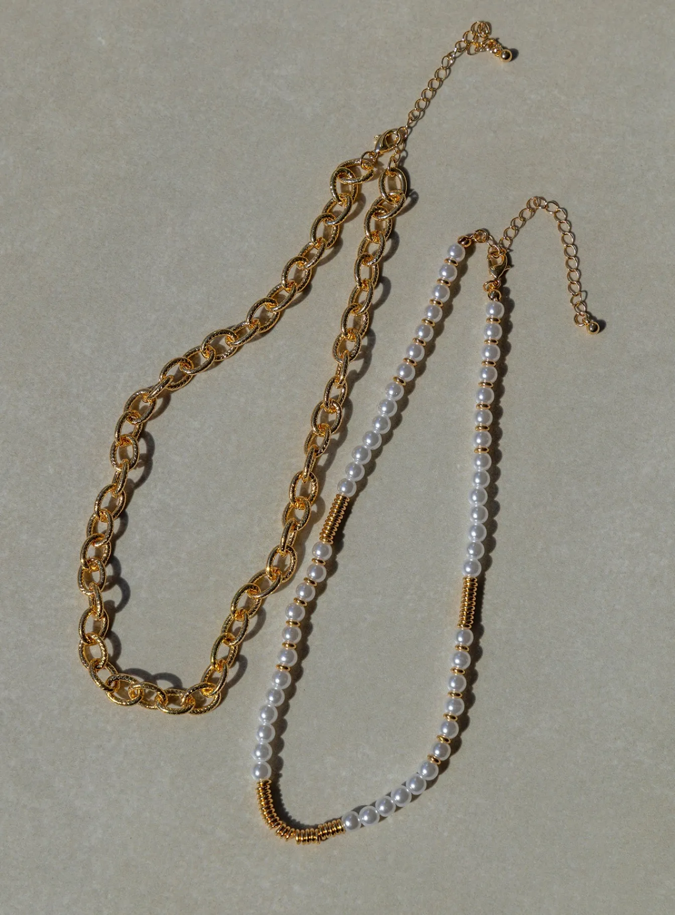 Princess Polly Mathias Necklace/ Pearl Gold Best