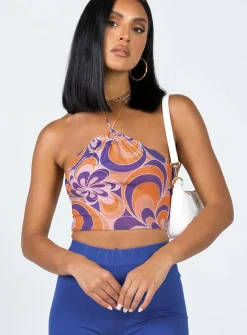 Princess Polly Matilda Topfloral   Orange Shop