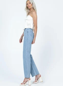 Princess Polly Maverick Mid Waist Jean  Denim Store